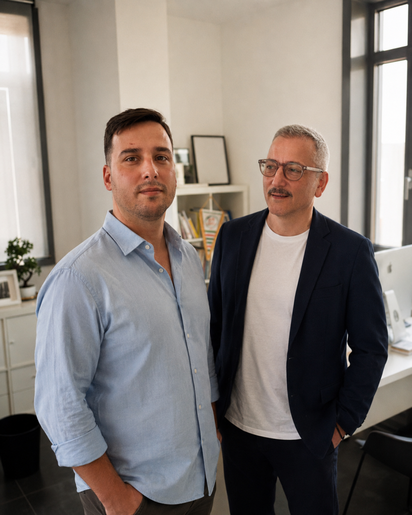Il team di Parsifal nello studio